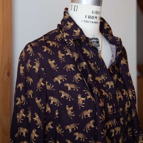 Emerson Fry Ribbons Blouse- Tigers - Picture 3 of 6